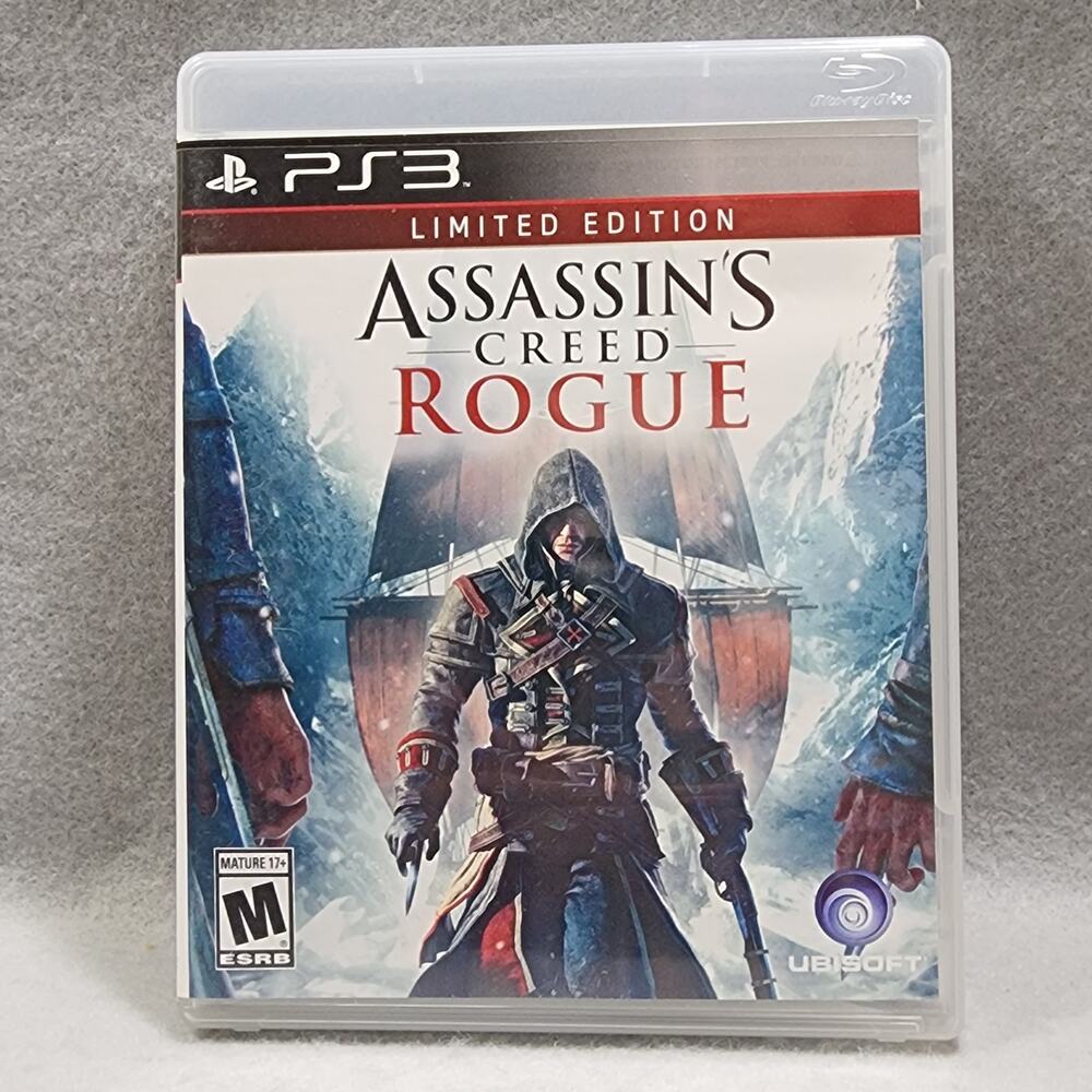 Assassin's Creed Rogue Limited Edition (PlayStation 3) Manual Included UNTESTED